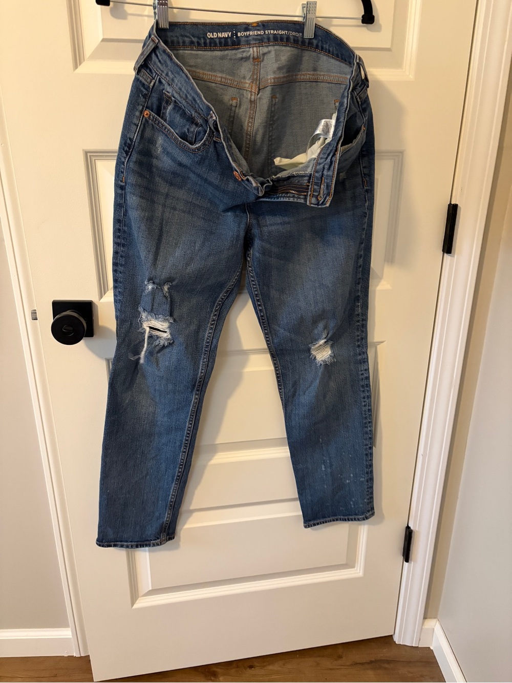 Old Navy Light Blue Boyfriend Straight Jeans